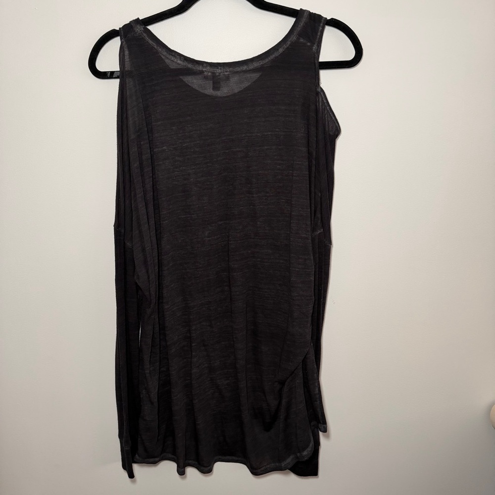 Express Buy Me A Drink Cold Shoulder Top Size XL - Picture 4 of 5